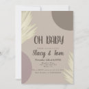 Search for organic baby shower invitations Bohemian