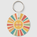 Search for retro stripes key rings Colourful
