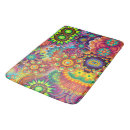 Search for floral mandala bath mats Abstract