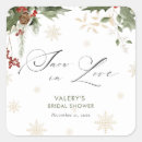 Search for bridal shower winter stickers Snowflakes