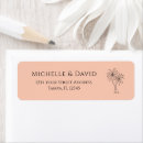 Search for palm tree return address labels Orange