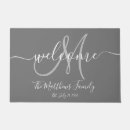 Search for elegant doormats Newlyweds last name