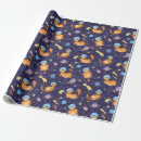 Search for space cat wrapping paper Kitten