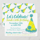 Search for party hat invitations Green