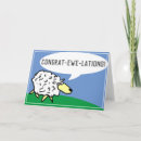Search for puns congratulations cards Sheep