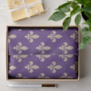 Search for fleur de lis tissue paper Royal