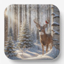 Search for christmas deer plates Wildlife