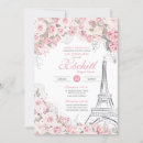 Search for paris quinceanera invitations Floral