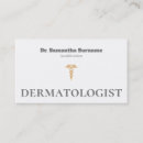 Search for dermatologist business cards Elegant