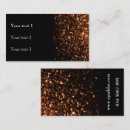 Search for bronze and black business cards Elegant