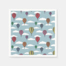 Search for hot air balloon napkins Aviation