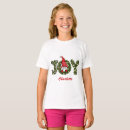 Search for red and white christmas tshirts For kids