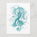 Search for leaf note postcards Music