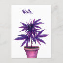 Search for weed vertical postcards Ai generated