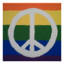 Search for rainbow peace sign posters Pride