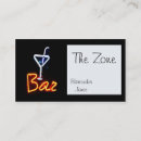 Search for waitress business cards Bar