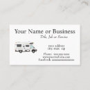 Search for recreational vehicle business cards Motorhome