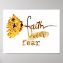 Search for faith over fear posters Motivational