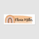 Search for rainbow name tags Boho