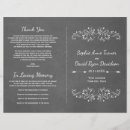 Search for swirl wedding programs Vintage