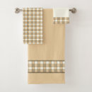 Search for brown and white bath towels Shape