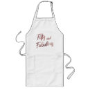 Search for gold party aprons 50th birthday