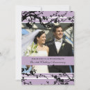 Search for purple anniversary invitations Celebration