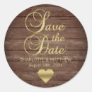 Search for rustic save the date stickers Wood