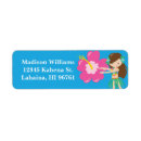 Search for hula return address labels Island