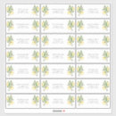Search for summer address stickers Watercolor floral
