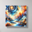 Search for surreal canvas prints Orange