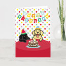 Search for black and yellow birthday cards Cute