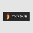 Search for fire name tags Black