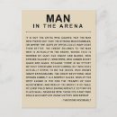 Search for man in the arena Courage
