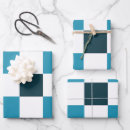 Search for teal blue wrapping paper Modern