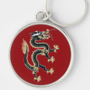 Search for gold dragon key rings Chinese