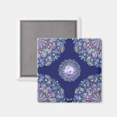 Search for blue window magnets Stained glass