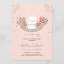 Search for rabbit baby shower invitations Gender neutral