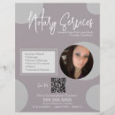 Search for qr code flyers Notary public