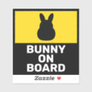 Search for bunny bumper stickers Animal