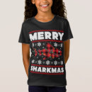 Search for shark christmas tshirts Trendy