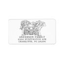 Search for illustration return address labels New home
