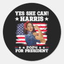 Search for yes stickers Kamala