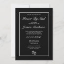 Search for black mail invitations Simple