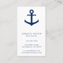 Search for coastal business cards Elegant