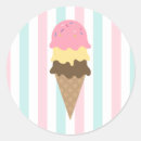 Search for ice cream cone stickers Neapolitan