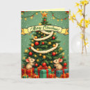 Search for mice christmas cards Victorian