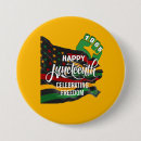 Search for african flags badges Happy juneteenth