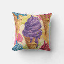 Search for ice cream cushions Colorful