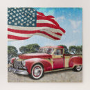 Search for red truck puzzles Vintage